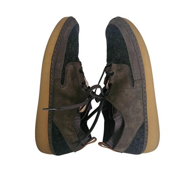 Clarks Nature Women's Dark Gray Combi Lace-Up Trainers Sneakers Size US 9M - Picture 7 of 15